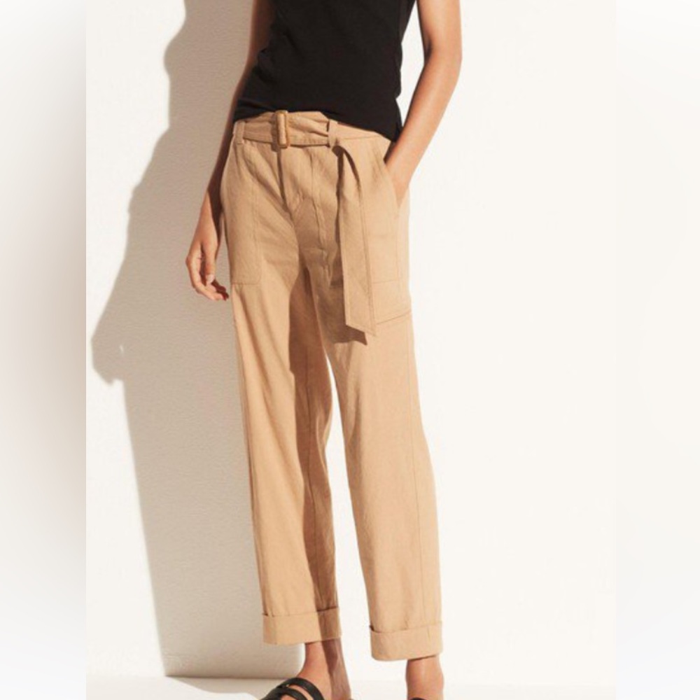 New Vince linen blend pants